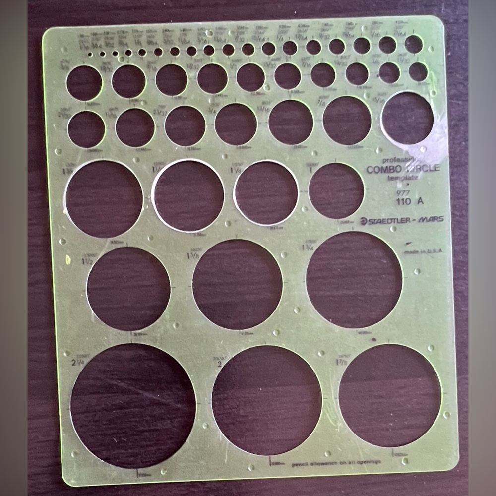 Drafting templates - Picture 3 of 4